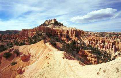 Overall view of the Bryce castle