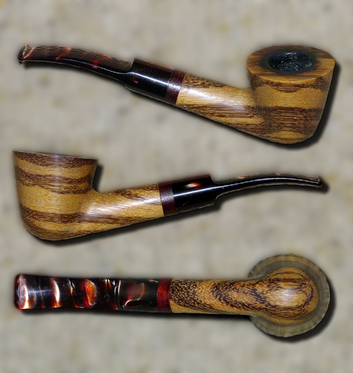Tim Fuller pipe Marblewood