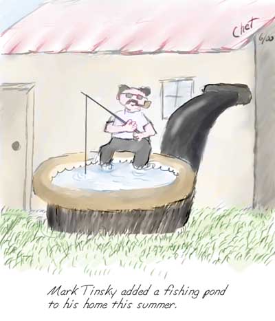 Mark Tinsky swimming pool