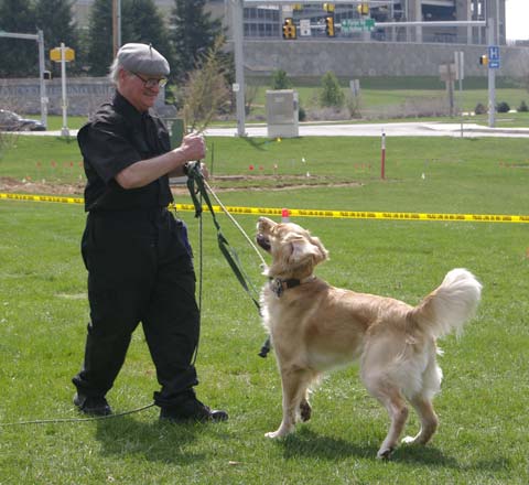 Craig Bohren instructing Cuz