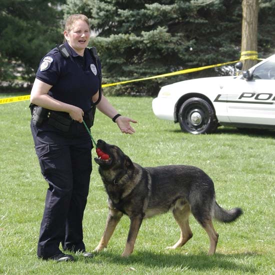 Officer Kris Hopkins narrating